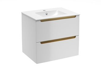 Puma Mueble De Ba&ntilde;o Con Lavabo Stilla 60x60x45 Cm, Blanco (stillad06056u1) - Naturel