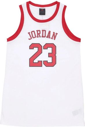 Nike Jordan Sleeveless Heritage Dress Core - Dames - Fitness - Wit - L - Polyester - Fitness