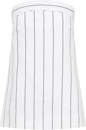 Nicholas Anamika top - women - Linen/Flax - 6 - White