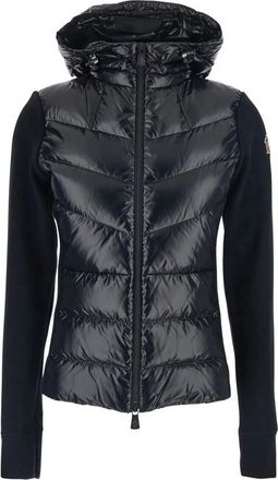 Moncler Black Quilted Hood Jacket