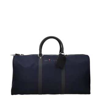 Kiton Herrens Blau/Schwarze Nylontaschen