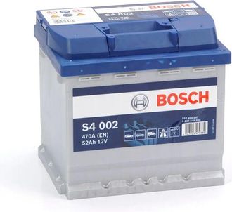 Bosch Bater&iacute;a De Coche 52 Ah 470 A En Bosch S4002