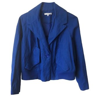 Carven Royal Blue Jacket Size 40
