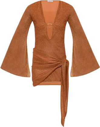 Os&eacute;ree Mujer, Vestidos, Naranja, Talla: L