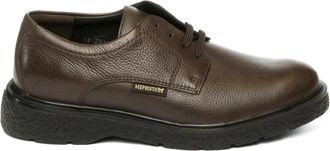 Mephisto Eddy Nevada-1551 - Heren - Veterschoenen - Bruin - 42 EU - Leer - Schoenen