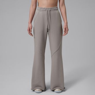 Nike Jordan Womens Jordan Flight Fleece Flared Pants in Black | IF1024-010