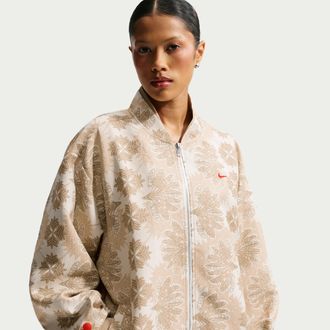 Nike Womens Naomi Osaka Oversized Jacket in White | IF0534-121