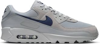 Nike Mens Air Max 90 Cowboys Sneaker In Wolf Grey/midnight Navy-Wolf Grey