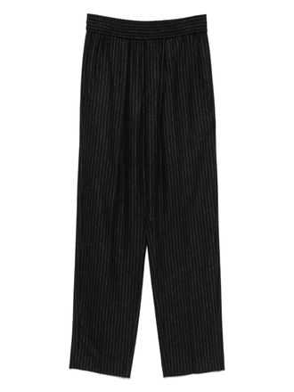 Isabel Marant Loretta Pinstripe Wool Trousers