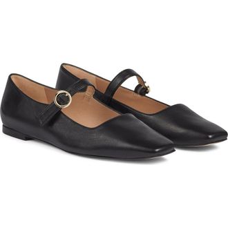 L.k. Bennett Willow Mary Jane Flat in Black at Nordstrom Rack, Size 9Us / 39Eu