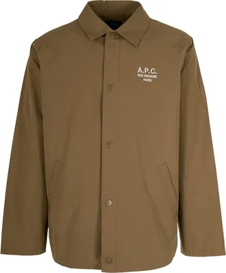A.P.C. Jacket with logo embroidery