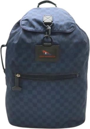 Louis Vuitton Zaino Vintage Pre-owned - - Pre-owned - Uomo - Blu - ONE SIZE