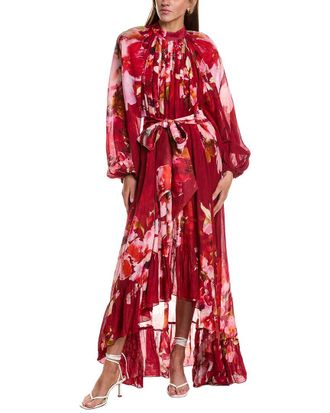 Hemant & Nandita High-Low Long Dress