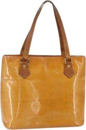 Louis Vuitton Pre-owned Tote Bag - Dames - Vintage Shopper - Oranje - ONE Size - Leer - Vintage