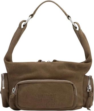 Marge Sherwood City Hobo EW Mini Tas - Dames - Tassen - Bruin - Maat: ONE Size Zijde