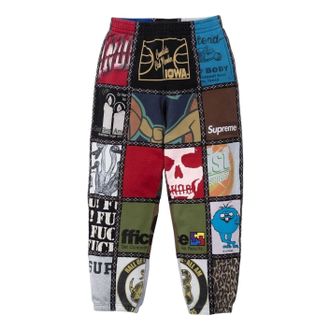 SUPREME FW25 x Number (N)ine Patchwork Sweatpant Multi FW25P65-MULTICOLOR