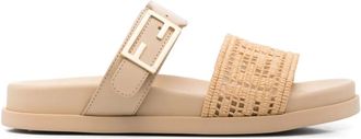 Fendi Feel sandals - Neutrals