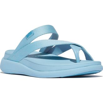 FitFlop Mode Go Webbed Flatform Sandal in Bondi Blue at Nordstrom Rack, Size 6.5