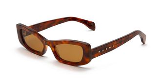 Marni Nyama Havana F7X Mens Sunglasses Tortoiseshell Size 54