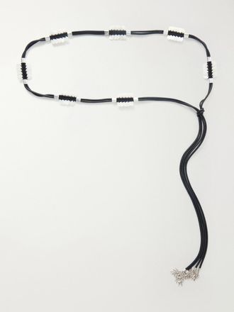 Isabel Marant Cintura In Pelle Con Decorazioni Ranea - Nero