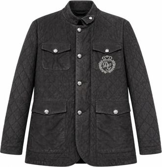Dolce & Gabbana Jassen, Heren, Zwart, M, Wol, Jassen