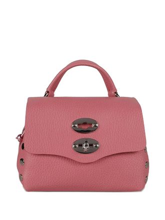 Zanellato Borsa a spalla POSTINA mini con borchie - Rosa