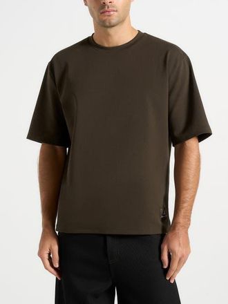 Mani&egrave;re De Voir Relaxed Fit Cotton T-Shirt in Olive at Nordstrom, Size Xx-Large