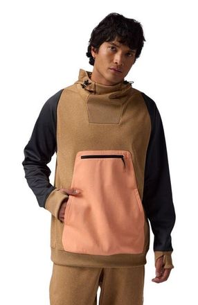 Backcountry Meltdown Water-Resistant Hoodie - Mens in Bistre Heather Combo at Nordstrom, Size Xx-Large