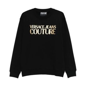 Versace Jeans Couture Hombre, Sudaderas, Negro, Talla: L