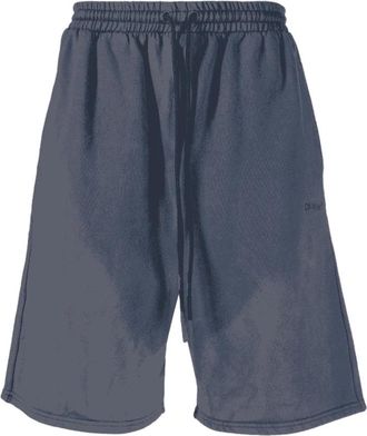 Off-white Casual Shorts - Heren - Korte Broeken - Blauw - L - Katoen - Korte Broeken