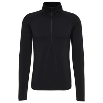 Stoic MerinoSoft245 TuleboSt. II Half Zip Merinounterw&auml;sche f&uuml;r Herren | schwarz