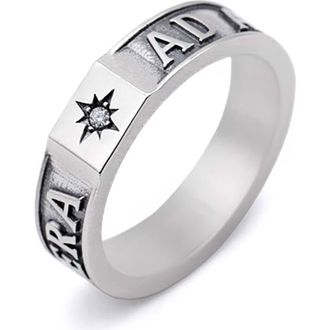 Serge DeNimes Silver Prosper Ring at Nordstrom, Size 11.5