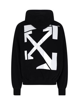 Off-white Mens Sweaters Black Fabric: Cotton