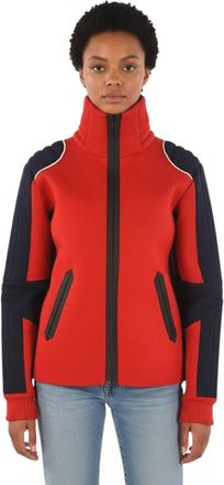 Maison Margiela Red Mock Collar Jacket