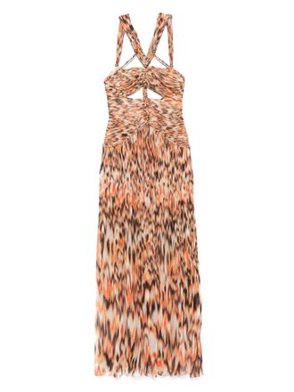 Isabel Marant Rafael maxi-jurk - Oranje