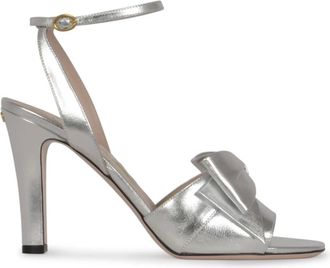 Valentino Schoenen, Dames, Grijs, 36 EU, Leer, Bowow Sandal