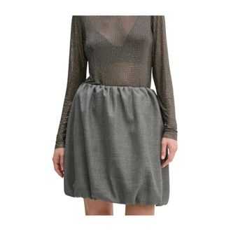 Birgitte Herskind Evans Mini Skirt - - Skirts - Donna - Grigio - S
