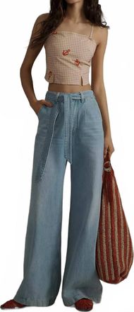 Scotch & Soda The Wave Wide Leg Jean - 30 In Luna