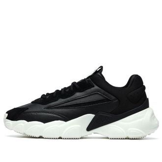 Fila Fashion Sneakers Low-top Running Shoes Black/White F12M134144FBK