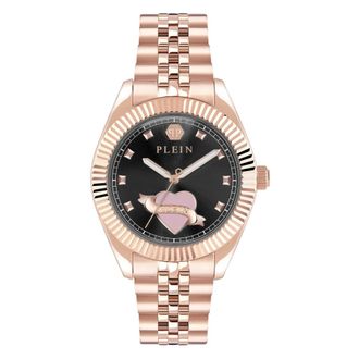 Philipp Plein Plein Valentine Watch - Dames - Horloges - Geel - ONE Size - Accessoires
