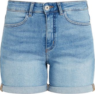 Ichi Womens IHTWIGGY SHO Denim Shorts, 19044/Light Blue, 34