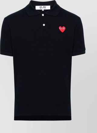 Comme Des Gar&ccedil;ons cotton logo polo shirt