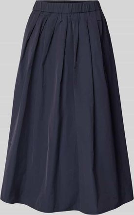 Christian Berg Midirock mit elastischem Bund in Marine, Gr&ouml;&szlig;e 34