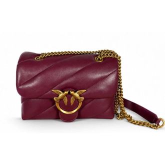 Pinko Pinko, Dames, Tassen, Rood, Maat: ONE Size Leer