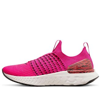 Nike (WMNS) Nike React Phantom Run Flyknit 2 Pink Prime Zebra DQ7649-600