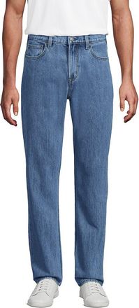 Lands End Rigid Classic Fit Jean in Medium Stonewash at Nordstrom, Size 37 X 32
