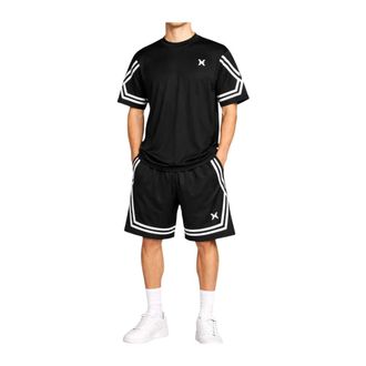 John Richmond Training Shorts, male, Black, Size: XL Bermuda Sporty RichmondX Shorts