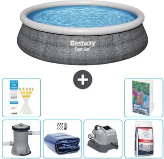 Bestway Piscina Bestway Fast Set Redonda - 457x84 Cm - 7-piezas S329