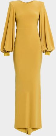 Zhivago The Tower Jersey Trumpet Gown