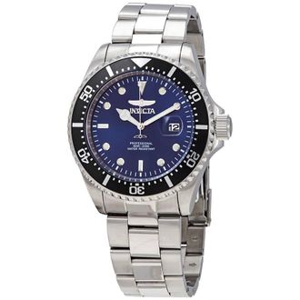Invicta Pro Diver Quartz Blue Dial Stainless Steel Mens Watch 22054